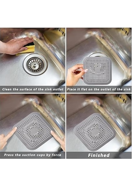 Küvet Gider Filtresi, Lavabo Gider Kapatıcı Banyo Küvet Süzgeç Kapatma Silikon indirimleri