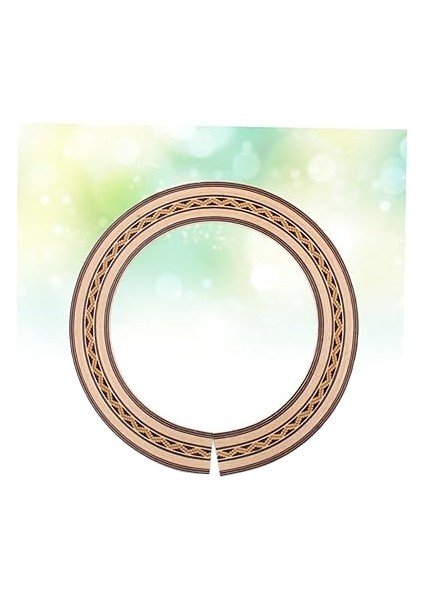 Akustik Gitar Ahşap Deliği Rozeti Desen GXB04 Gitar Parçası Aksesuarı fiyatları