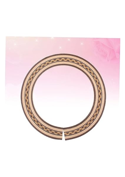 Akustik Gitar Ahşap Deliği Rozeti Desen GXB04 Gitar Parçası Aksesuarı modelleri