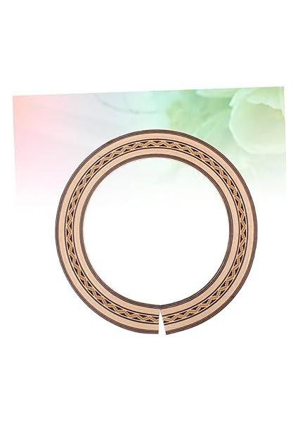 Akustik Gitar Ahşap Deliği Rozeti Desen GXB04 Gitar Parçası Aksesuarı fırsatları