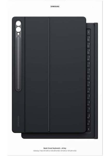 EF-DX925BBEGTR Tab S10/S9 Ultra Klavyeli Mousepadli Siyah Kılıf modelleri
