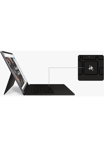 EF-DX925BBEGTR Tab S10/S9 Ultra Klavyeli Mousepadli Siyah Kılıf fırsatları