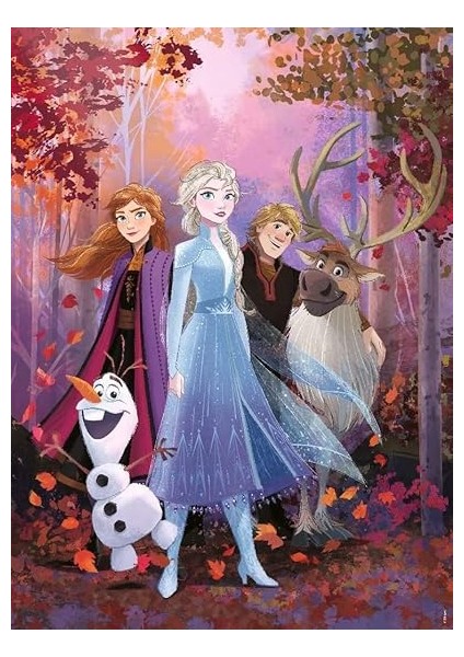 Puzzle 150 Parça Frozen 2 Fantastic Adventure Renkli 6+ fiyatları