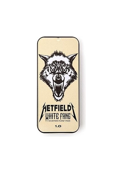 Dunlop Hetfield'ın Beyaz Dişi Özel 1.0mm Akış Gitar Seçim Kalay (PH122T100) fiyatları