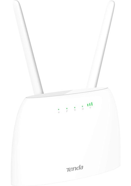 4G06 N300 Wi-Fi 4g Volt Router, Tüm Operatör Için Sım Kartlı Mobil Yönlendirici, Cat4 150MBPS, 32 Cihaza Kadar Bağlantı, Çıkarılabilir Antenler