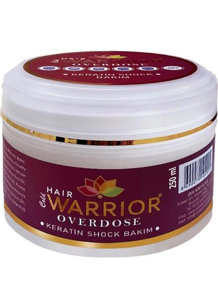 Keratin Saç Maskesi Röfle Sonrası Saç Yanması ile Kimyasal Hasar Görmüş Yanık Saç Sorunları Onarım Çözümü Hair Cold Warrior® Hasarlı Saç Onarıcı Overdose Konsantre Saf Keratinli Saç Bakım Maskeleri