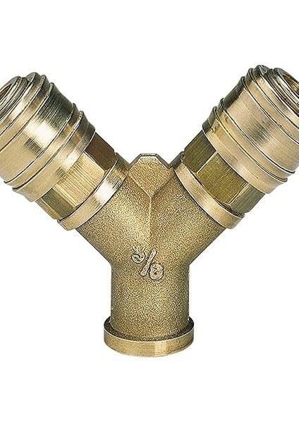 Einhell Çift Girişli Basınçlı Hava Çıkış Borusu C. R3/8" (Kompresör Aksesuarı, 2'li Hava Dağıtıcı, 2x Hızlı Bağlantı, Pirinçten) - 4139680 fiyatları