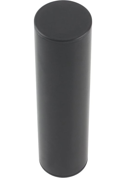 Profesyonel Paslanmaz Çelik Silindir Kum Shaker Ritim Müzik Aletleri Metal El Perküsyon Siyah