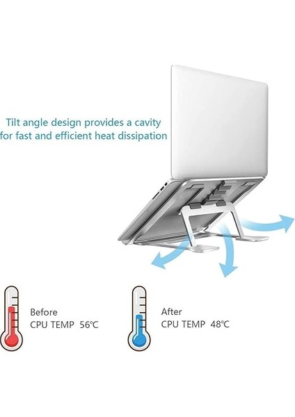 Için Ayarlanabilir Dizüstü Bilgisayar Standı 11-16 Inch indirimleri