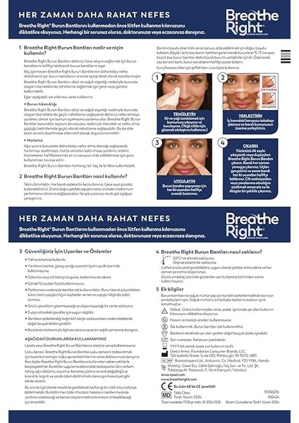 Right Burun Bantı 10 Lu Şeffaf modelleri