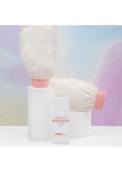 Ekru Banyo Duş Kesesi Peeling ELDIVENI%100 Floş Ipek Normal Ciltler Için fırsatları