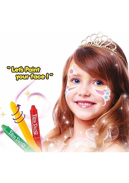 Face Deco 6 Renk Yüz Boyası modelleri