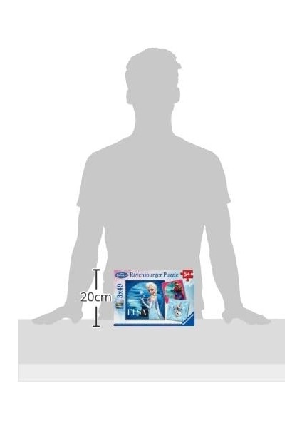 Puzzle 3X49 Parça Disney Frozen Renkli 6+ modelleri