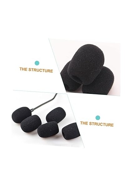 5 Set Mikrofon Sünger Kılıfları Kayıt Mikrofonları Yaka Mikrofon Kılıfları - Nem Toz Kolay Takılır - Dayanıklı Sınıf 40 Adet * 5 fırsatları