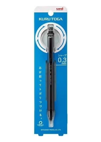 Uni Mitsubishi Kurşun Kalem Mekanik Kalem Kurutoga Ks 0.3mm Siyah M3KS1P.24 fiyatları