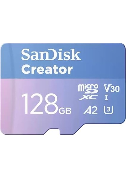 Creator 128GB 190/90MB/S Microsdxc Uhs-I A2 V30 Adaptörlü Hafıza Kartı SDSQXAA-128G-IN6MS fiyatları