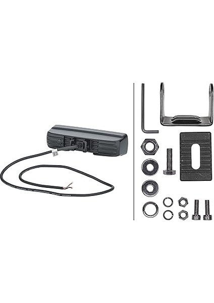 Led-Uzun Huzme Far Mini Lightbar 6.2" - 12/24V - 2000LM - Dörtgen - Geniş Çaplı Aydınlatma - Kablo Uzunluğu: 800MM - Soket Modeli: Açık Kablo Uçları LED Lightbar modelleri