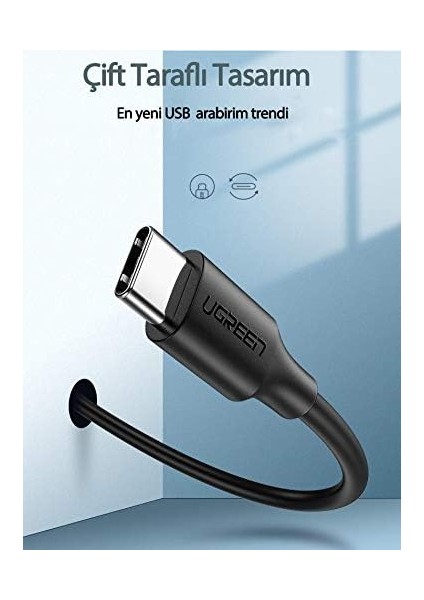 2.0 A Usb-A & Usb-C Şarj ve Data Kablosu, 1.5 Metre, Beyaz, 60122 modelleri