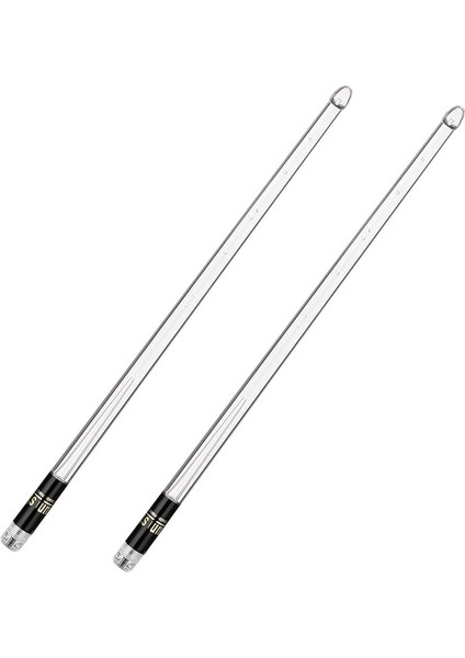 Bir Çift Glow Bagsticks 15 Renkli Işık Baget Light Up Drumsticks Caz Baget Davul Aksesuarları