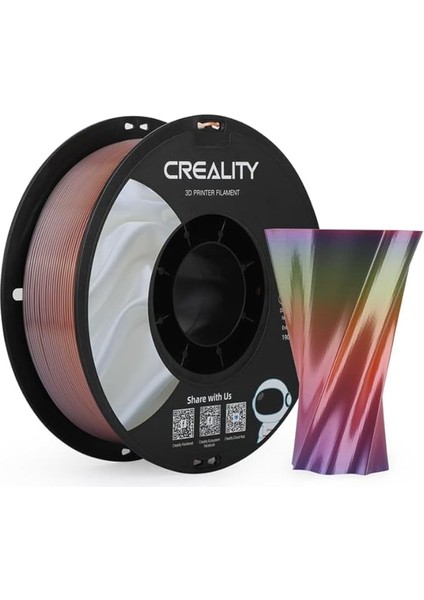 Cr-Sılk Pla Filament Gökkuşağı 1.75MM 1kg