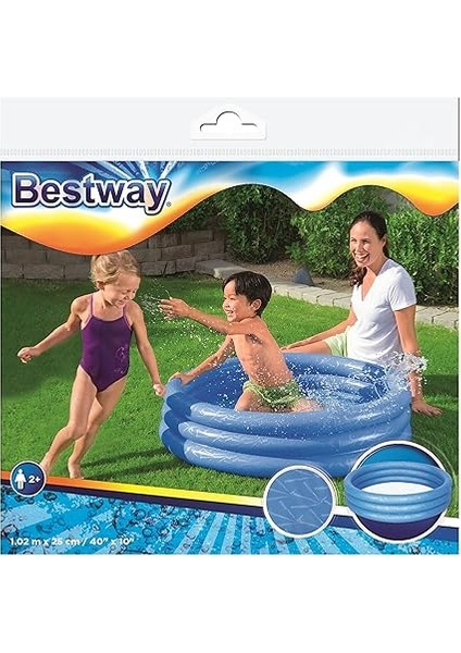 Çocuk Havuzu, Yuvarlak, Çok Renkli, Klasik, Çap 102 x 25 Cm, Çeşitli indirimleri