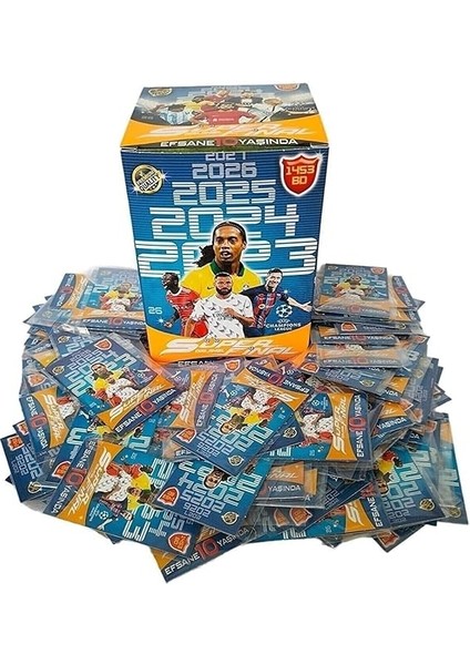 Süper Final 10.yıl Premium Özel Seri 50LI (100 Adet) Futbol Oyuncu Kartları - 2023-24-25-26-27 fiyatları