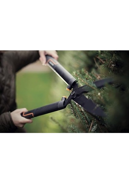 Singlestep Çalı Makası, Tırtıklı, Yüksek Kaliteli Çelik Bıçaklar, Uzunluk 60 Cm, Mat Siyah, HS22, 1001433, 58 x 19 x 13 cm indirimleri