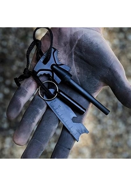 Home Acil Durum Magnezyum Çubuk Çakmaktaşı Hayatta Kalma Ateş Başlatıcı Çakmak Kiti Düdük Hediyeli,kamp,karavan Için Ateş Yakmak Için Çakmak fırsatları