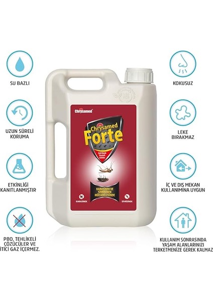 Forte 2 Lt Bocek Ilaci Karasinek Sivrisinek Sinek fırsatları