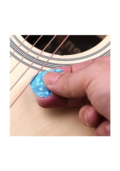 Gitar Penası Seti, Akustik Gitar, Elektro Gitar, Ukulele Bas Için Pena, 3 Farklı Kalınlıkta, Akustik Gitar, Elektro Gitar, Ukulele ve Bas Için fırsatları