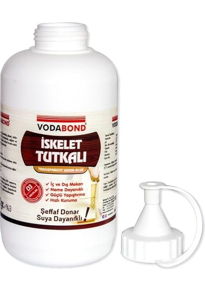 53.03.034 Iskelet Tutkalı 600G, Şeffaf fırsatları