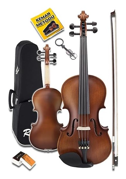 RV-403 Çocuk Kemanı Seti Kaliteli 3/4 Boy (10-13 Yaş Arası) fiyatları