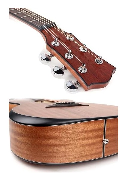 M450-EQ-50AMP Masif Ağaç 50W Amfili Elektro Akustik Gitar Seti Üst Segment fiyatları