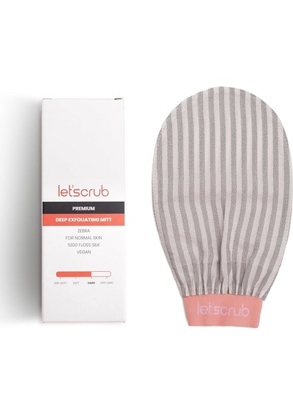 Premium Ekru Zebra Banyo Duş Kesesi Peeling ELDIVENI%100 Floş Ipek Normal Ciltler Için fiyatları