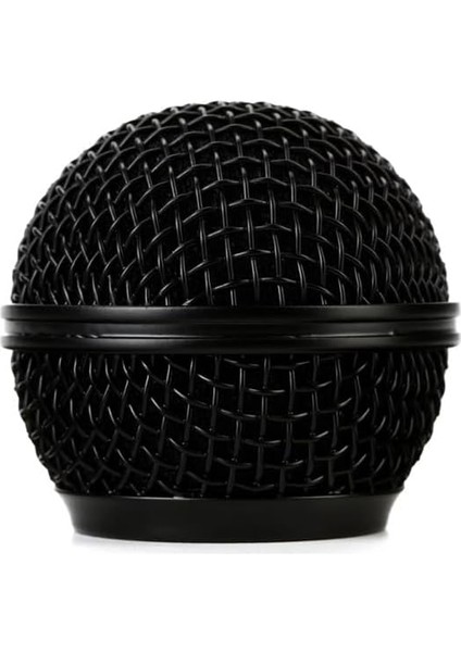 Kafası Değiştirme, Çelik Hasır Mikrofon Izgara Kafaları, Iç Köpüklü Izgara Mikrofon Küresinin Değiştirilmesi, SM58 Için Uygundur (Siyah, 1 Adet)
