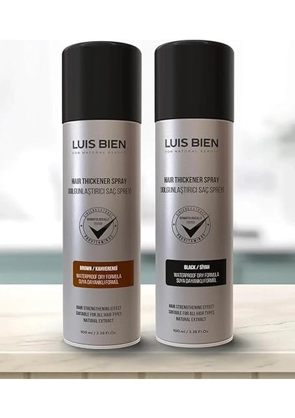 Bien Saç Dolgunlaştırıcı Sprey Koyu Kahverengi indirimleri