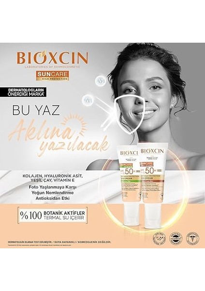 Sun Care Akneye Eğilimli Ciltler Için Renkli Güneş Kremi 50 Spf - Akne, Dry Touch, Mat Tinted fırsatları