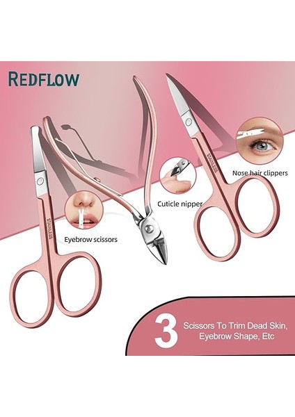 Manikür Seti 30'u 1 Arada Tırnak Makası Seti, Tırnak Makası, Tırnak ve Ayak Tırnağı Makası, Manikür Aletleri, Pedikür Aletleri, Seyahat Manikür Seti, Her Şey Için Uygun Profe Tırnak Seti indirimleri