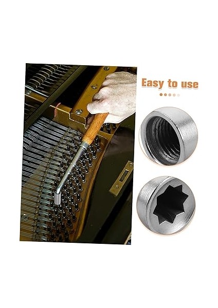 Piyano Ayar Aracı Masaüstü Zımba Asetik Asit Tokaları Kart Tutucu Etiketi Piyano Akort Aleti Piyano Akort Anahtarı Ayar Anahtarı Piyano Akort Araçları Vanadyum Çeliği Silver modelleri