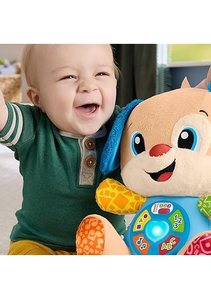 Bebekler Için Eğitici Oyuncak, Eğlen ve Öğren Yaşa Göre Gelişim Köpekçik, 6 Ay ve Üzeri Bebekler Için Müzikli Pelüş Oyuncak, JFD25 indirimleri