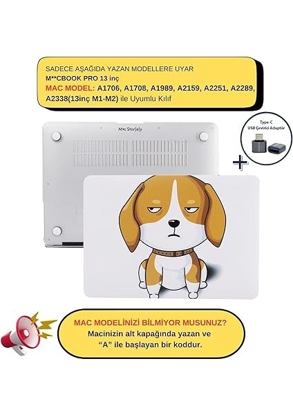 MacBook Pro 13 Kılıf A2338 A2289 A2251 A2159 A1989 A1706 A1708 Uyumlu M1 M2 Tpu Sert Kapak Ince Hafif Hava Menfezli Lazer Uv Baskı Köpek Dostu Tasarım Kahverengi fiyatları