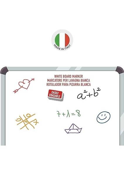 Beyaz Tahta Kalemi 8 Renk 8'li Pvc 2.8 mm fırsatları