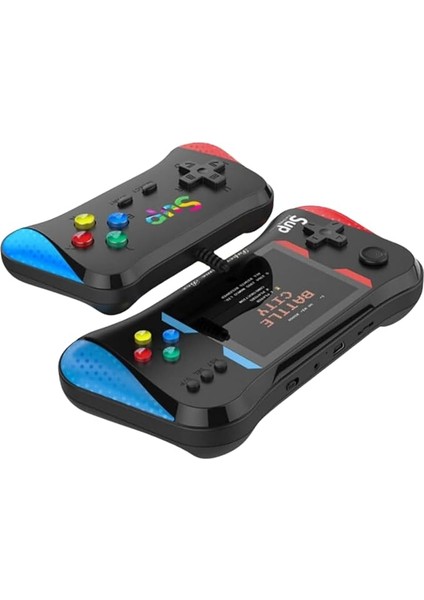 Oyun Retro Sup Konsolu X7M 3,5 Inç Ekran Video Oyunları Hd/av Çıkışı Taşınabilir Mini Gamepad