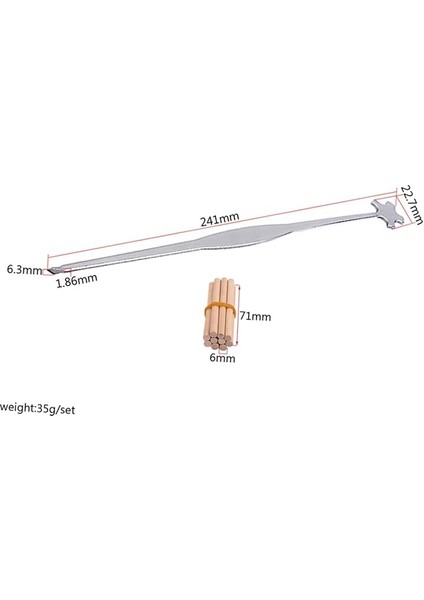 Temel Keman Bakım Araçları Ses Direği ve Perde Kancası Seti Hızlı Gitar Onarımları Için Paslanmaz Çelik Alet fırsatları