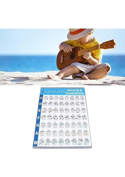 Ukulele Akor Sayfası, Profesyonel Eğitim Ukulele Akor Posteri Ukulele Akor Öğrenme Sayfası Yeni Başlayanlar Oyuncular Için Ukulele Akor Poster Tablosu (S) fiyatları