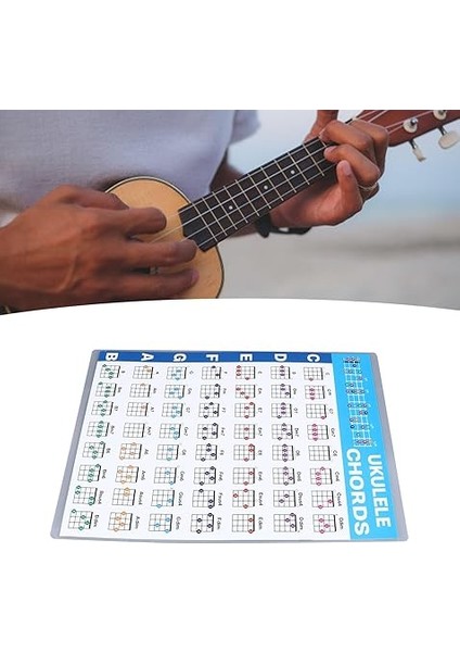 Ukulele Akor Sayfası, Profesyonel Eğitim Ukulele Akor Posteri Ukulele Akor Öğrenme Sayfası Yeni Başlayanlar Oyuncular Için Ukulele Akor Poster Tablosu (S) modelleri