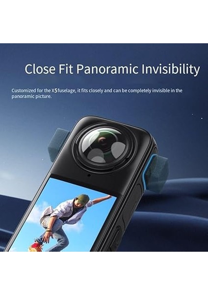 X5/x4/x3 Için Mic Rüzgar Muff - Sünger Mic Cam 6 Adet, Gürültü Azaltma Mikrofon Rüzgar Muff Aksesuarları INSTA360 X5/x4/x3 modelleri