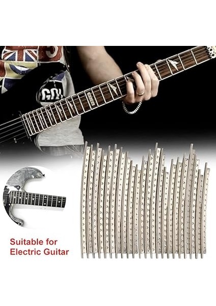 Elektro Gitar Aksesuarları Için 22 Adet Fret 2.2mm Cupronickel Tel indirimleri