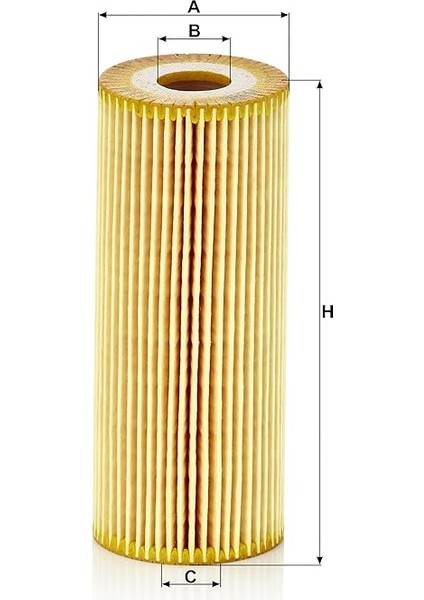 Hu 726/2 x Yağ Filtresi (Vw Group) modelleri