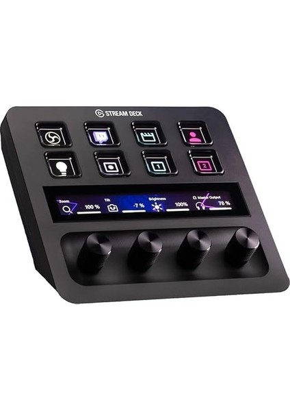 Stream Deck + Xlr – Ses Mikseri ve Denetleyici, Arka Xlr'den Usb'ye Mikrofon Arayüzü, Podcasting, Yayın, Içerik Oluşturucular, Kadranlar ve fırsatları